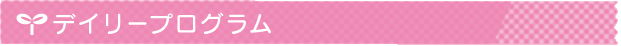 デイリープログラム